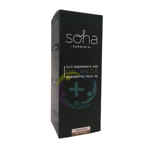 Soha olio mega rigenerante viso tutti i tipi di pelle 30 ml